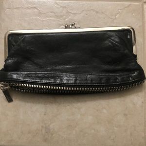 Black Hobo Clutch Purse (Wallet)